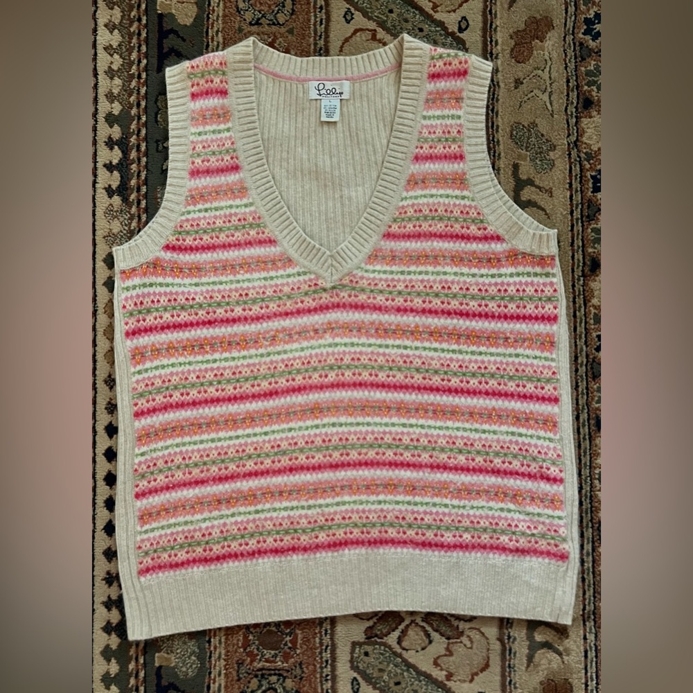Vintage Lilly Pulitzer Sweater Vest